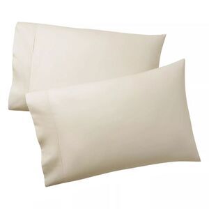 Ralph Lauren Home Organic 464 Thread Count Percale Standard Pillowcase Sand Dune